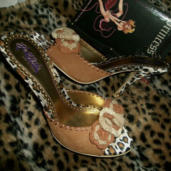 Hale Bob Shoes - Y2K Cheetah Heels